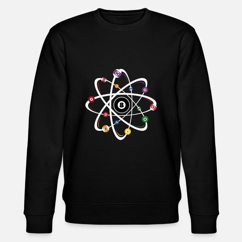 Billard - Stanley/Stella Unisex Bio-Sweatshirt CHANGER  - Schwarz