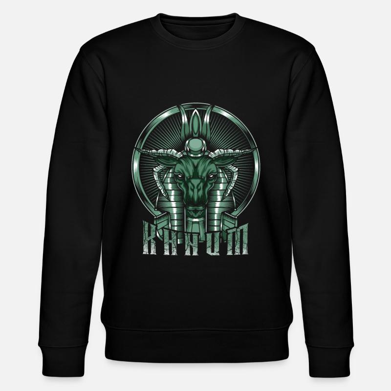 Fertilité Dieu Chnum Égypte égyptienne - Sweat bio CHANGER Stanley/Stella Unisexe - noir