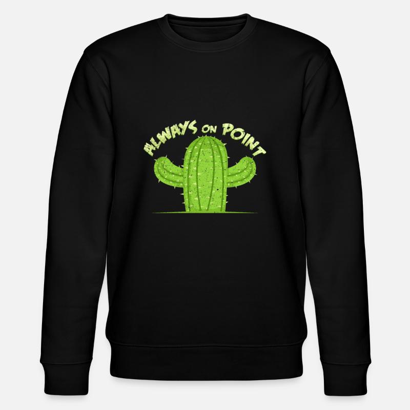 Plantes de cactus - Sweat bio CHANGER Stanley/Stella Unisexe - noir