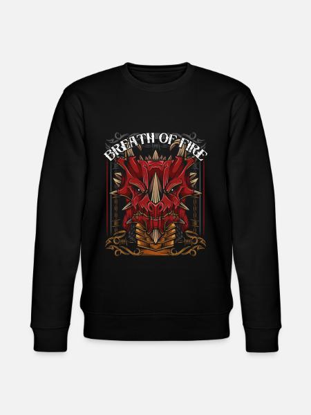 Drache - Stanley/Stella Unisex Bio-Sweatshirt CHANGER - Schwarz