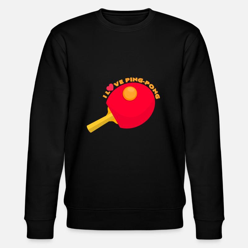 tennis de table - Sweat bio CHANGER Stanley/Stella Unisexe - noir