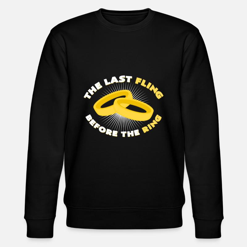 Mariage - Sweat bio CHANGER Stanley/Stella Unisexe - noir