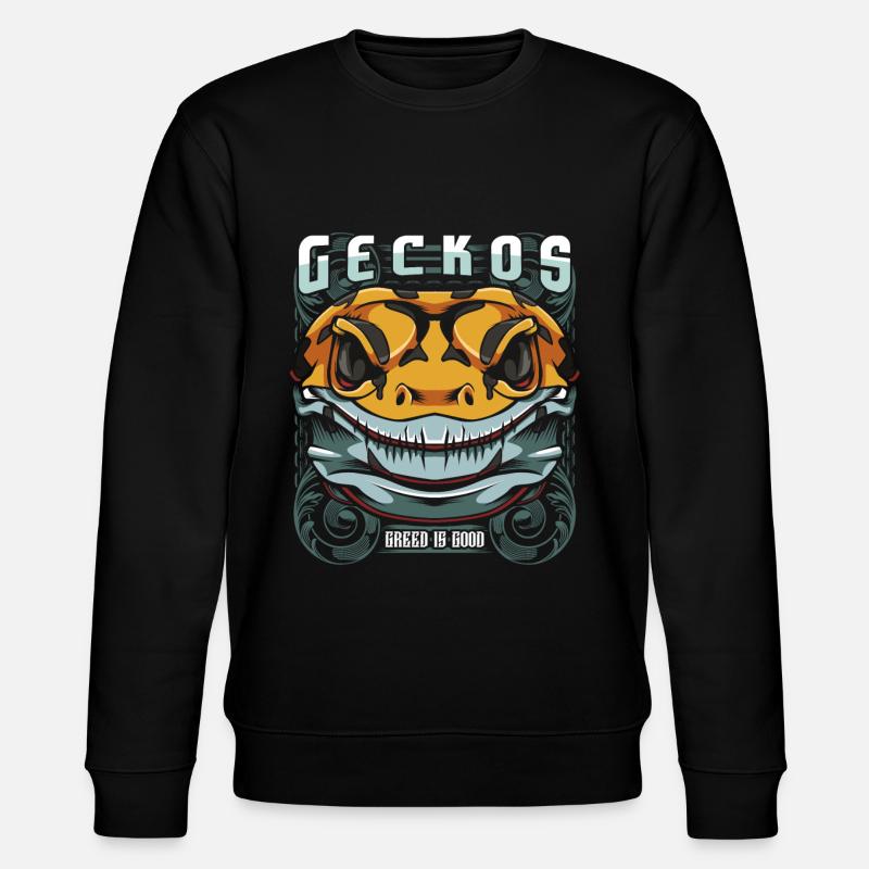 gecko - Sweat bio CHANGER Stanley/Stella Unisexe - noir