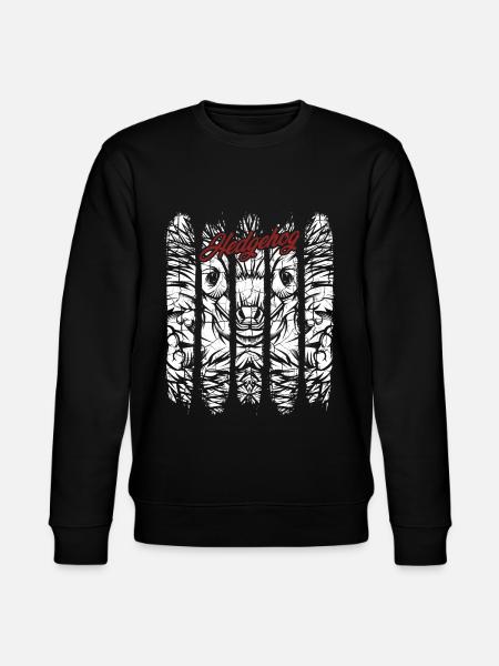 Igel - Stanley/Stella Unisex Bio-Sweatshirt CHANGER - Schwarz