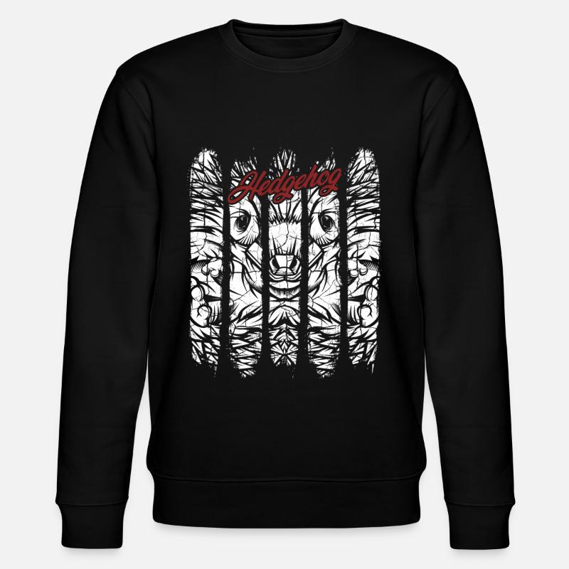 Igel - Stanley/Stella Unisex Bio-Sweatshirt CHANGER  - Schwarz