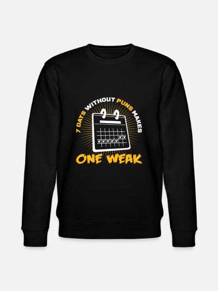 pun - Stanley/Stella CHANGER Unisex Organic Sweatshirt - black