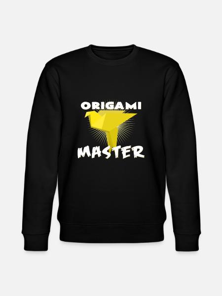 origami - Stanley/Stella CHANGER Unisex Organic Sweatshirt - black