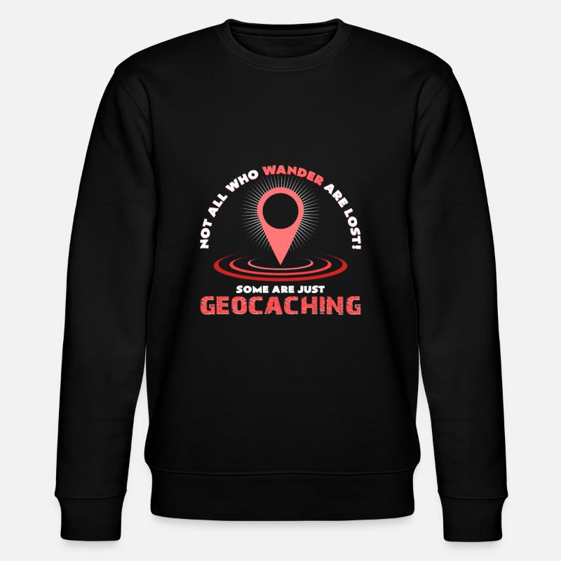 Geocaching - Sweat bio CHANGER Stanley/Stella Unisexe - noir