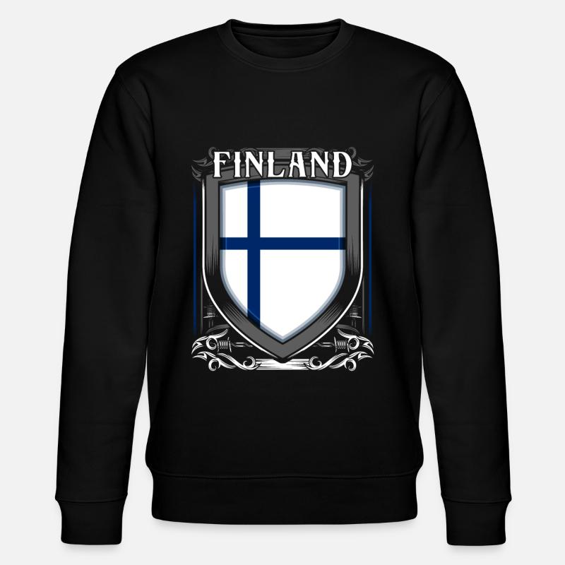 Finlande - Sweat bio CHANGER Stanley/Stella Unisexe - noir