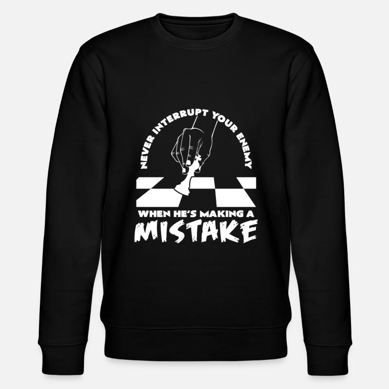 échecs - Sweat bio CHANGER Stanley/Stella Unisexe - noir