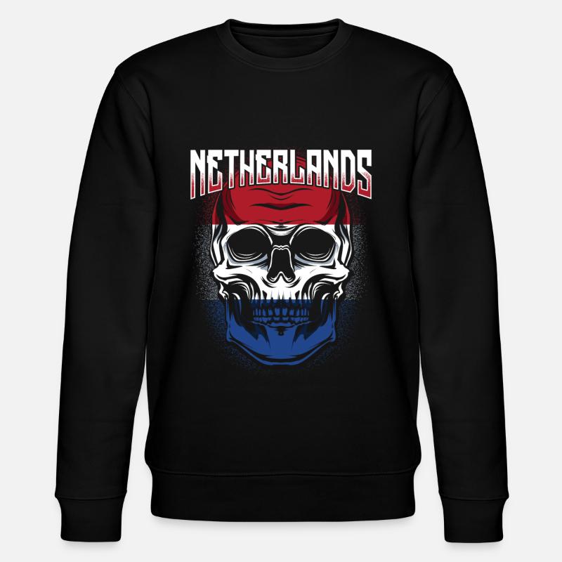 Pays-Bas - Sweat bio CHANGER Stanley/Stella Unisexe - noir