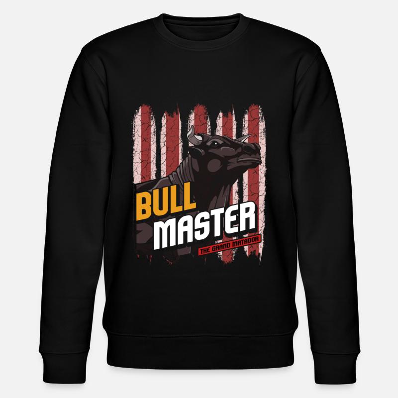 bull - Stanley/Stella CHANGER Unisex Organic Sweatshirt - black