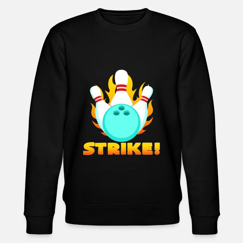 Bowling - Stanley/Stella Unisex Bio-Sweatshirt CHANGER  - Schwarz