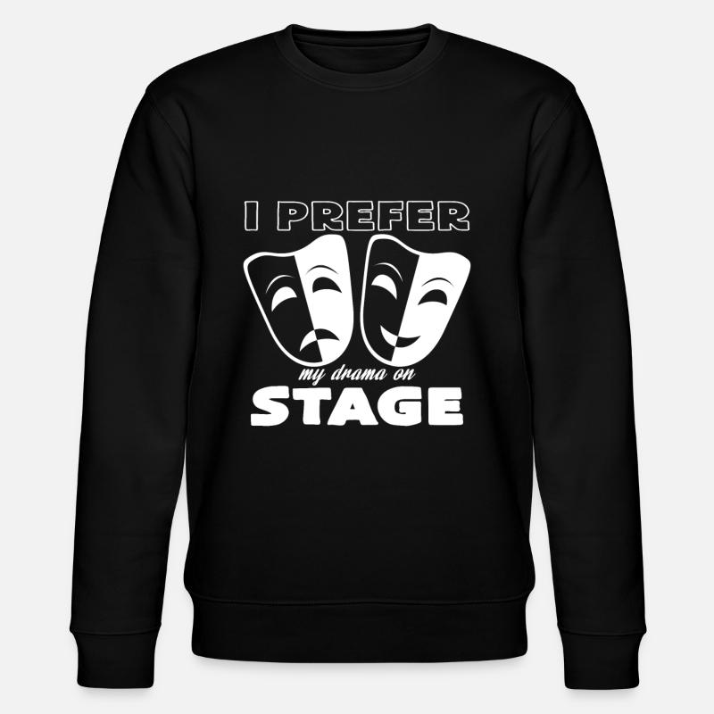 Theater - Stanley/Stella Unisex Bio-Sweatshirt CHANGER  - Schwarz