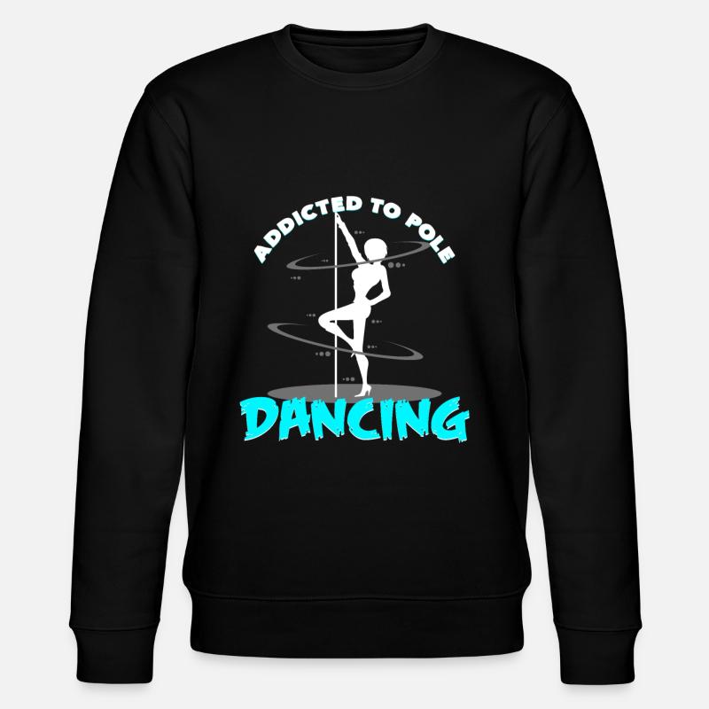 Pole Dance - Stanley/Stella Unisex Bio-Sweatshirt CHANGER  - Schwarz