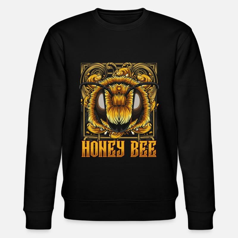 bee - Stanley/Stella CHANGER Unisex Organic Sweatshirt - black