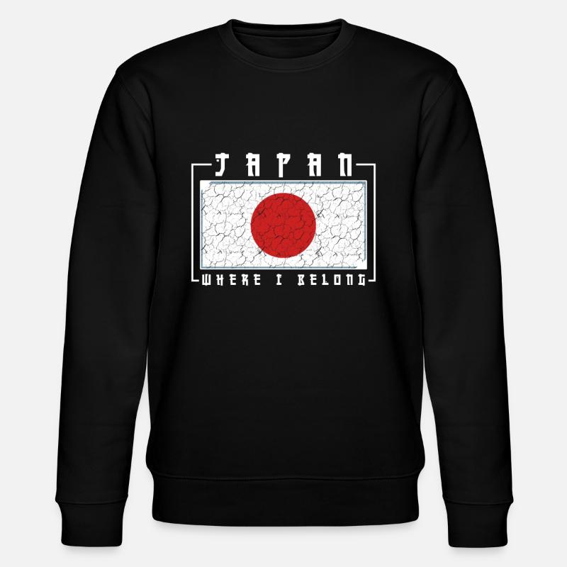 Japon - Sweat bio CHANGER Stanley/Stella Unisexe - noir