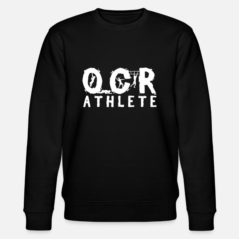 OCR Athlette Spartaner Hindernislauf - Stanley/Stella Unisex Bio-Sweatshirt CHANGER - Schwarz