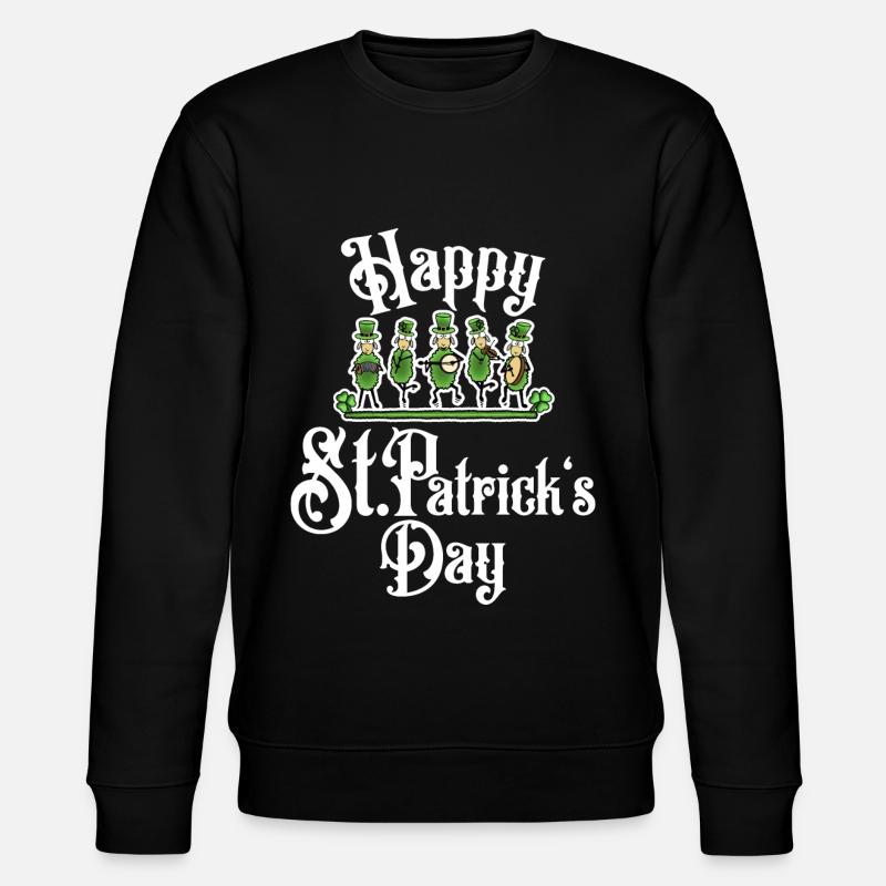 Bonne Saint-Patrick - Sweat bio CHANGER Stanley/Stella Unisexe - noir