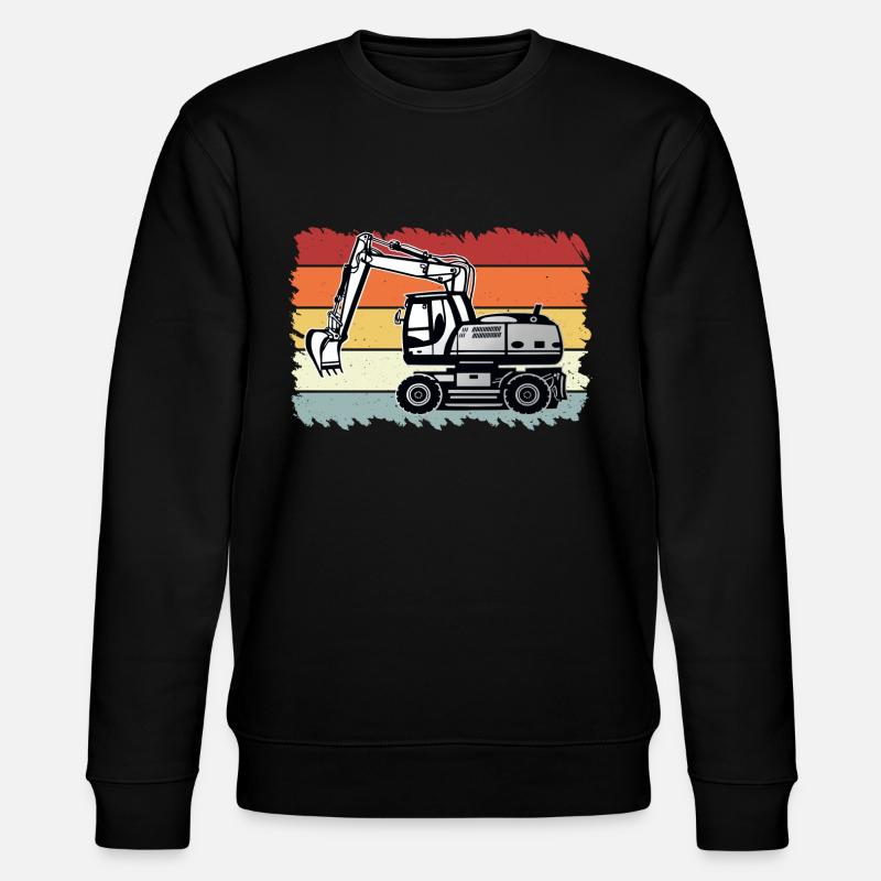 Bagger - Stanley/Stella Unisex Bio-Sweatshirt CHANGER  - Schwarz