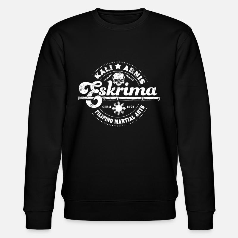 Eskrima - Stanley/Stella Unisex Bio-Sweatshirt CHANGER  - Schwarz