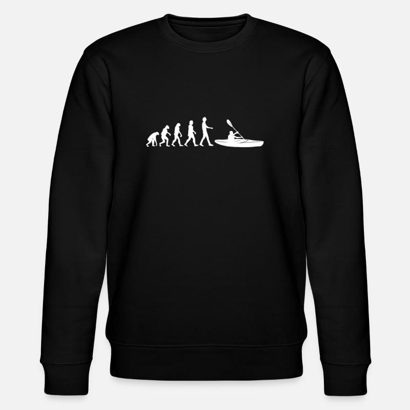 Kayaking Canoeing - Stanley/Stella CHANGER Unisex Organic Sweatshirt - black