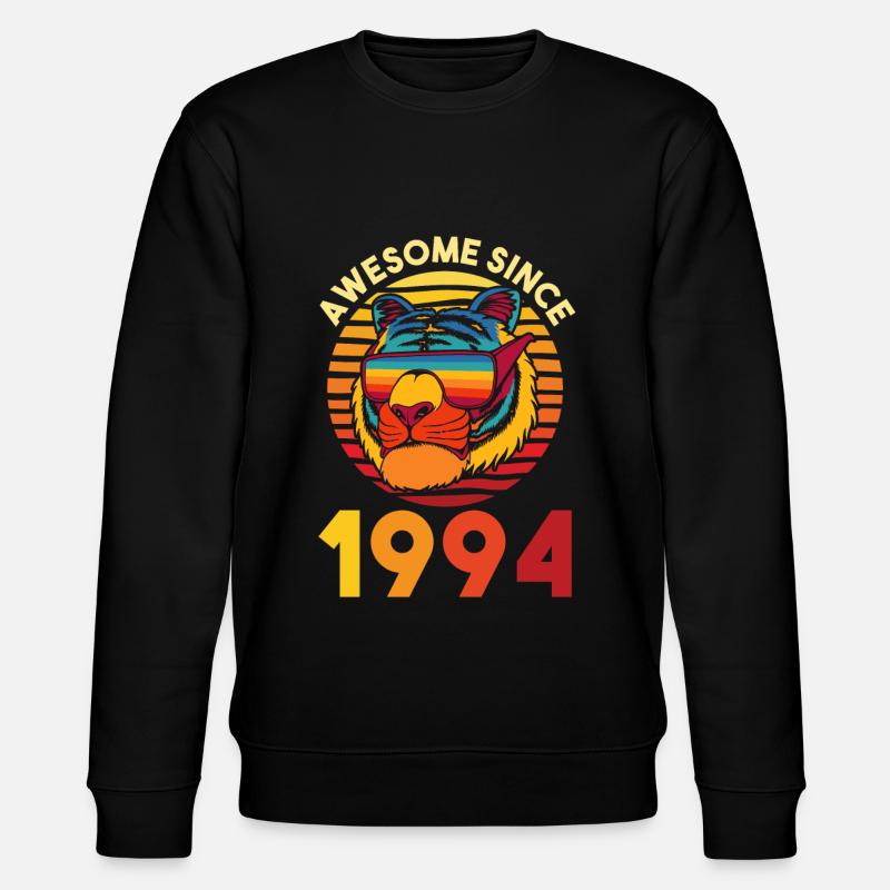 Né en 1994 - Sweat bio CHANGER Stanley/Stella Unisexe - noir