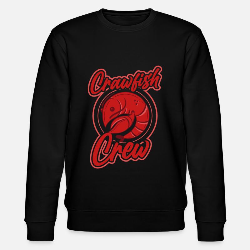 Crawfish Cajun & Crawfish Lobster Cooking - Stanley/Stella CHANGER Unisex Organic Sweatshirt - black