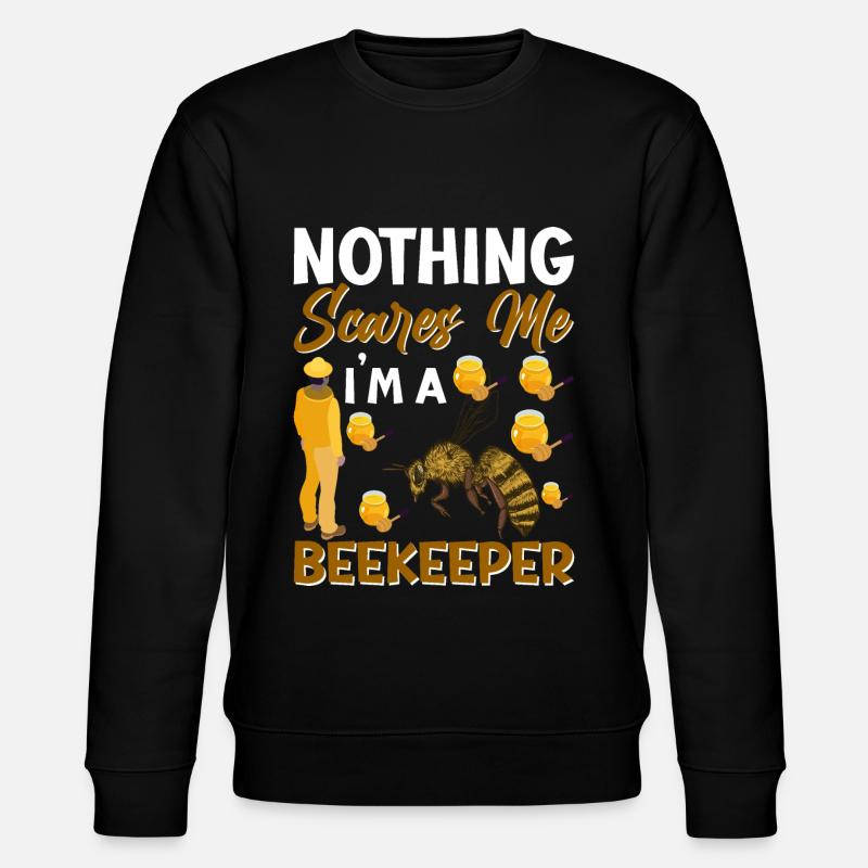 Beekeeper - Stanley/Stella CHANGER Unisex Organic Sweatshirt - black