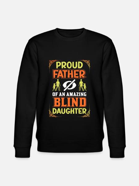 Blindness consciousness Blind by law - Stanley/Stella CHANGER Unisex Organic Sweatshirt - black
