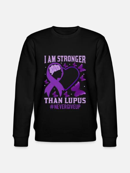 Lupus Awareness Month - Stanley/Stella CHANGER Unisex Organic Sweatshirt - black