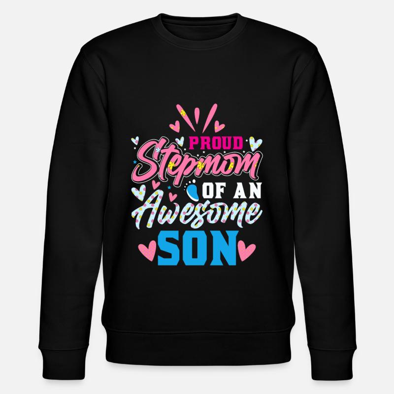 Stiefmutter - Stanley/Stella Unisex Bio-Sweatshirt CHANGER  - Schwarz