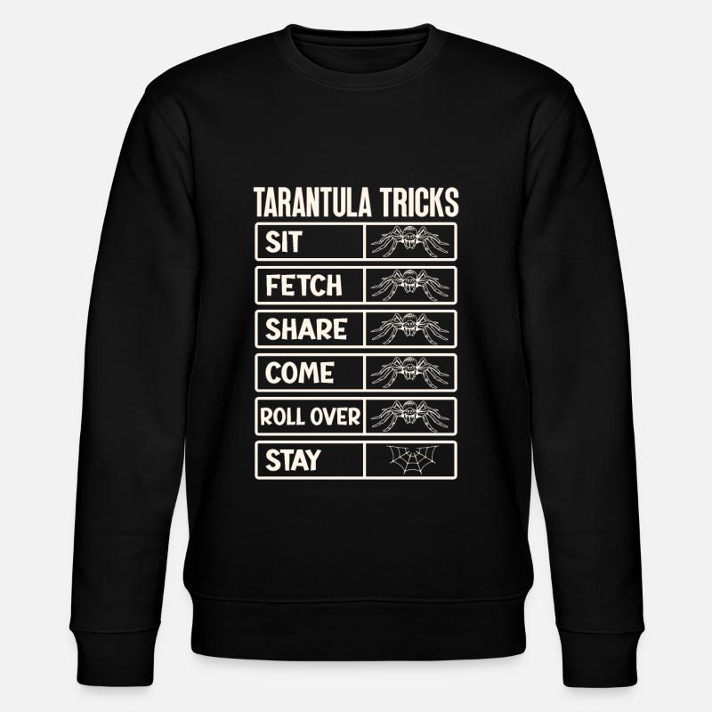 Tarentule éleveur araignée propriétaire tarentule - Sweat bio CHANGER Stanley/Stella Unisexe - noir