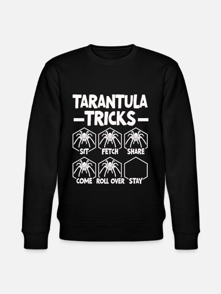Tarantula breeder spider owner tarantula - Stanley/Stella CHANGER Unisex Organic Sweatshirt - black