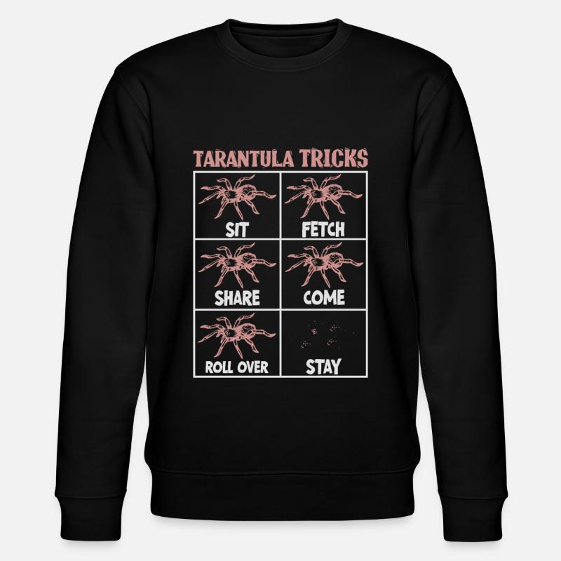 Tarentule éleveur araignée propriétaire tarentule - Sweat bio CHANGER Stanley/Stella Unisexe - noir