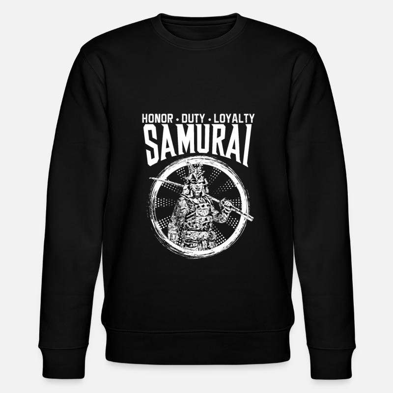 samurai - Stanley/Stella CHANGER Unisex Organic Sweatshirt - black