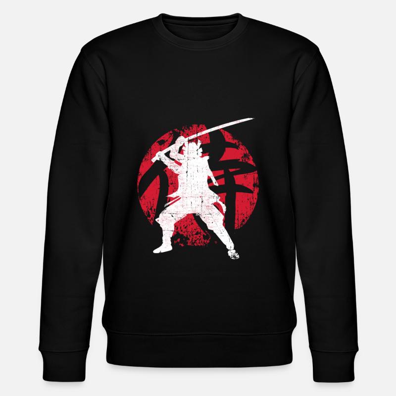 Samurai - Stanley/Stella Unisex Bio-Sweatshirt CHANGER  - Schwarz