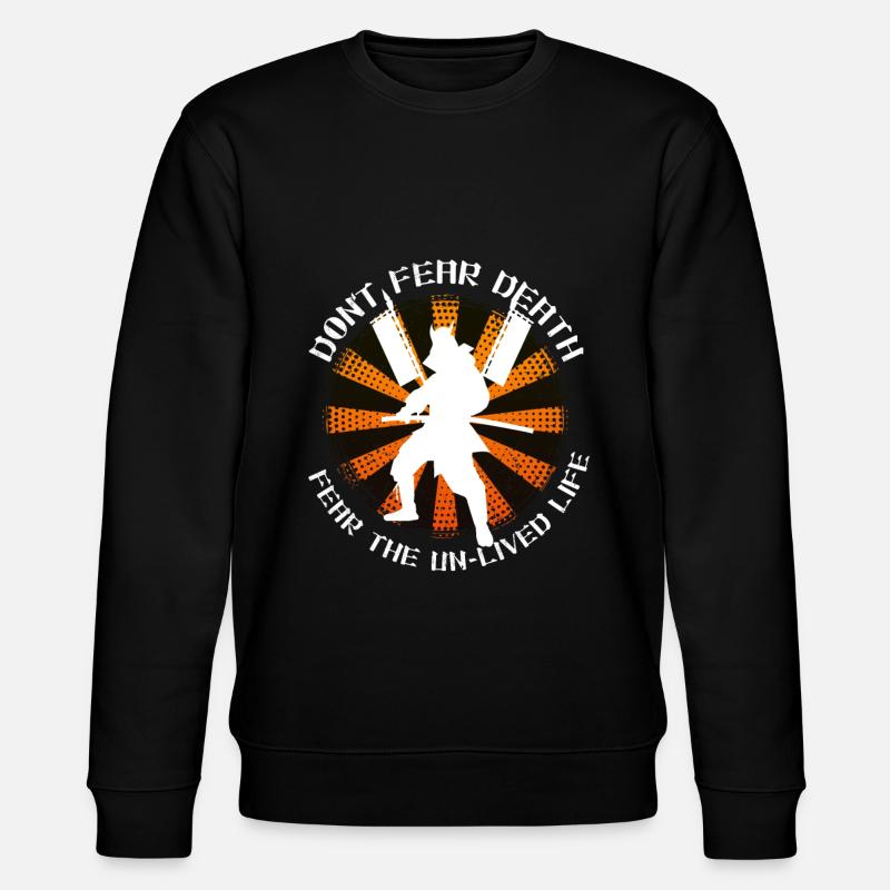 samurai - Stanley/Stella CHANGER Unisex Organic Sweatshirt - black