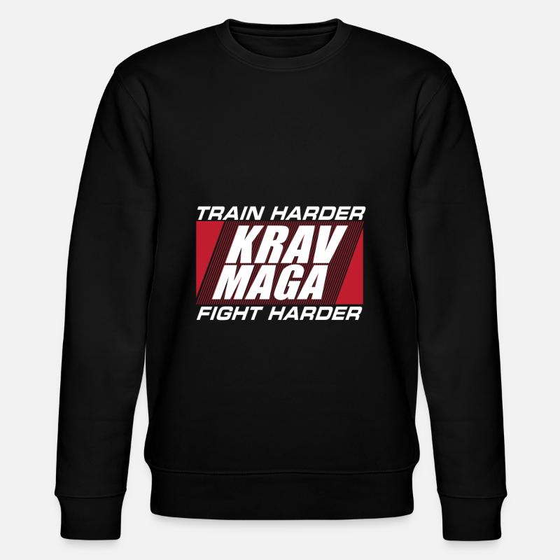 Krav Maga - Stanley/Stella CHANGER Unisex Organic Sweatshirt - black