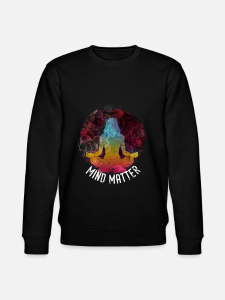 yoga - Stanley/Stella CHANGER Unisex Organic Sweatshirt - black