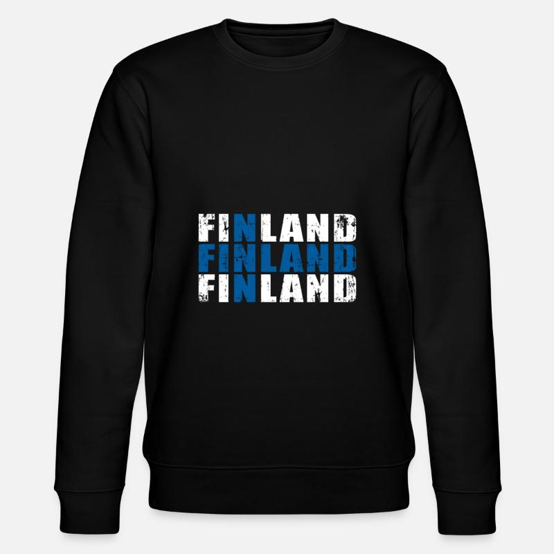 Finlande - Sweat bio CHANGER Stanley/Stella Unisexe - noir