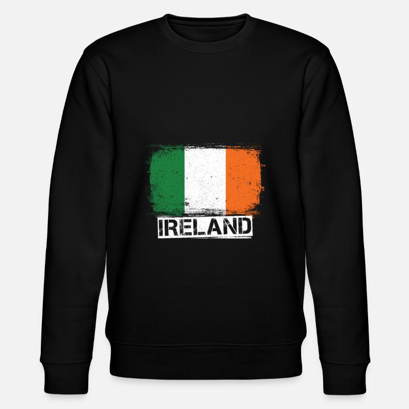 Irlande - Sweat bio CHANGER Stanley/Stella Unisexe - noir