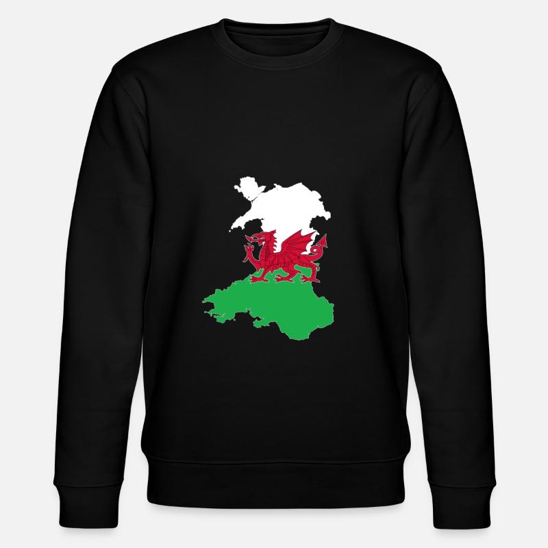 Pays de Galles - Sweat bio CHANGER Stanley/Stella Unisexe - noir