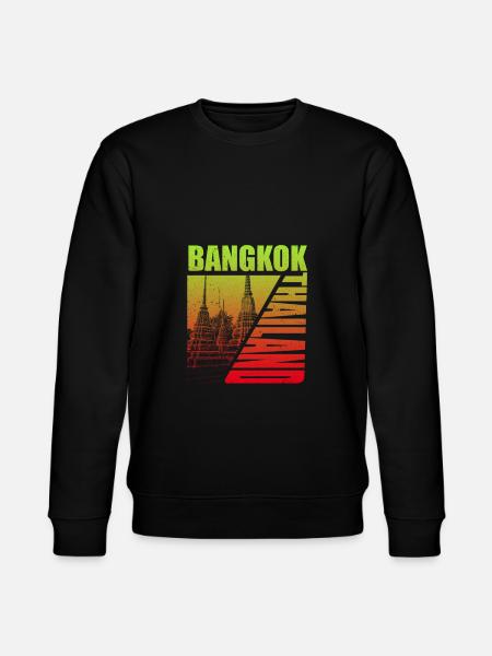 Bangkok - Stanley/Stella CHANGER Unisex Organic Sweatshirt - black