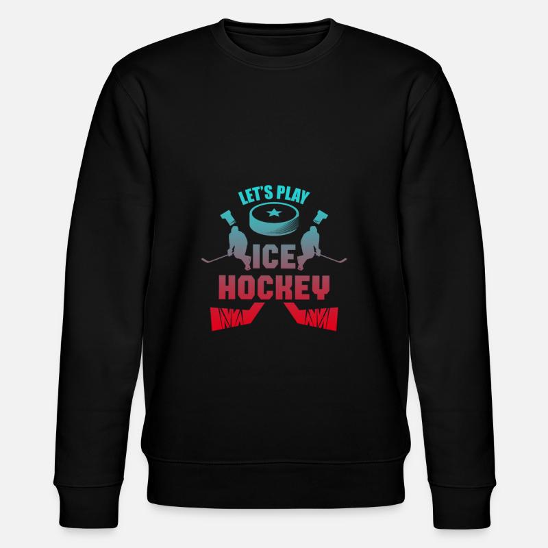 Équipe de hockey sur glace - Sweat bio CHANGER Stanley/Stella Unisexe - noir