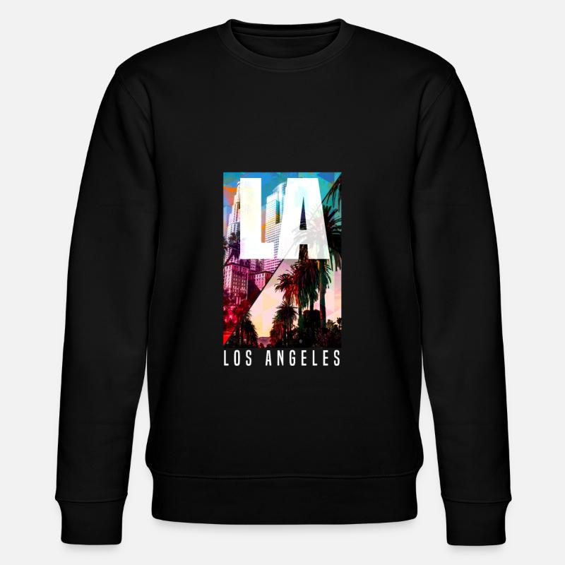 Los Angeles - Stanley/Stella Unisex Bio-Sweatshirt CHANGER  - Schwarz
