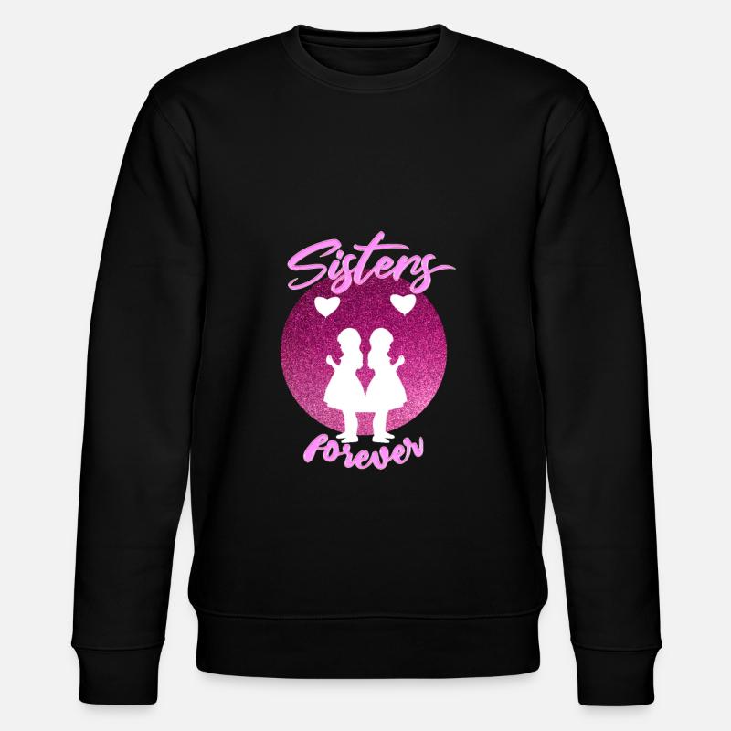 Schwester - Stanley/Stella Unisex Bio-Sweatshirt CHANGER  - Schwarz