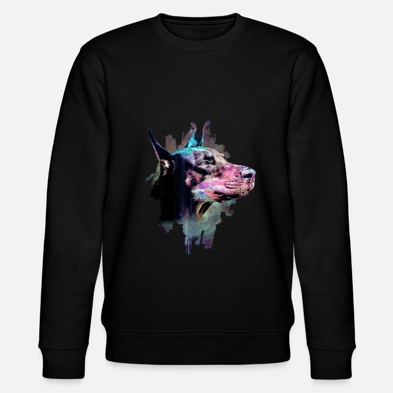 Doberman - Sweat bio CHANGER Stanley/Stella Unisexe - noir