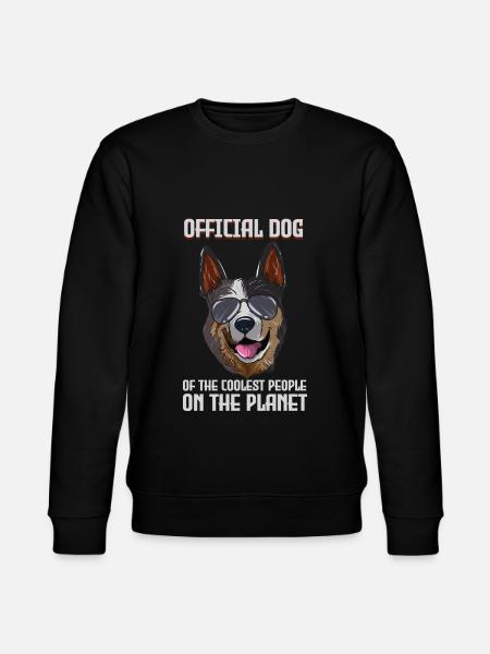 Australian Cattle Dog - Stanley/Stella CHANGER Unisex Organic Sweatshirt - black
