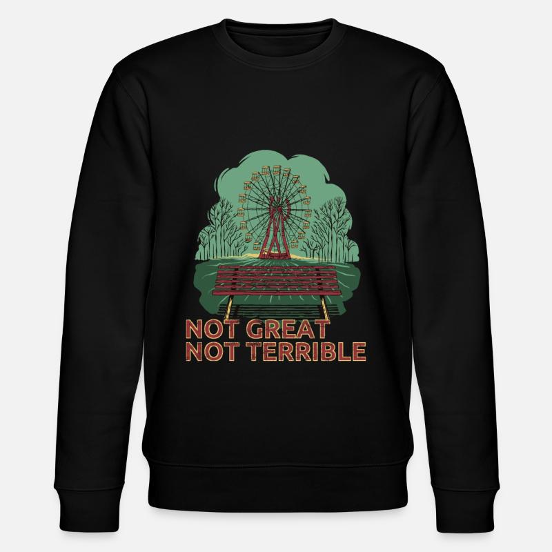 Not Great Not Terrible 3.6 Roentgen Tchernobyl - Sweat bio CHANGER Stanley/Stella Unisexe - noir